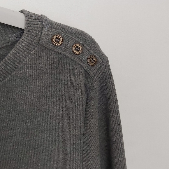 Defacto gray officewear sweater - Picture 5 of 7